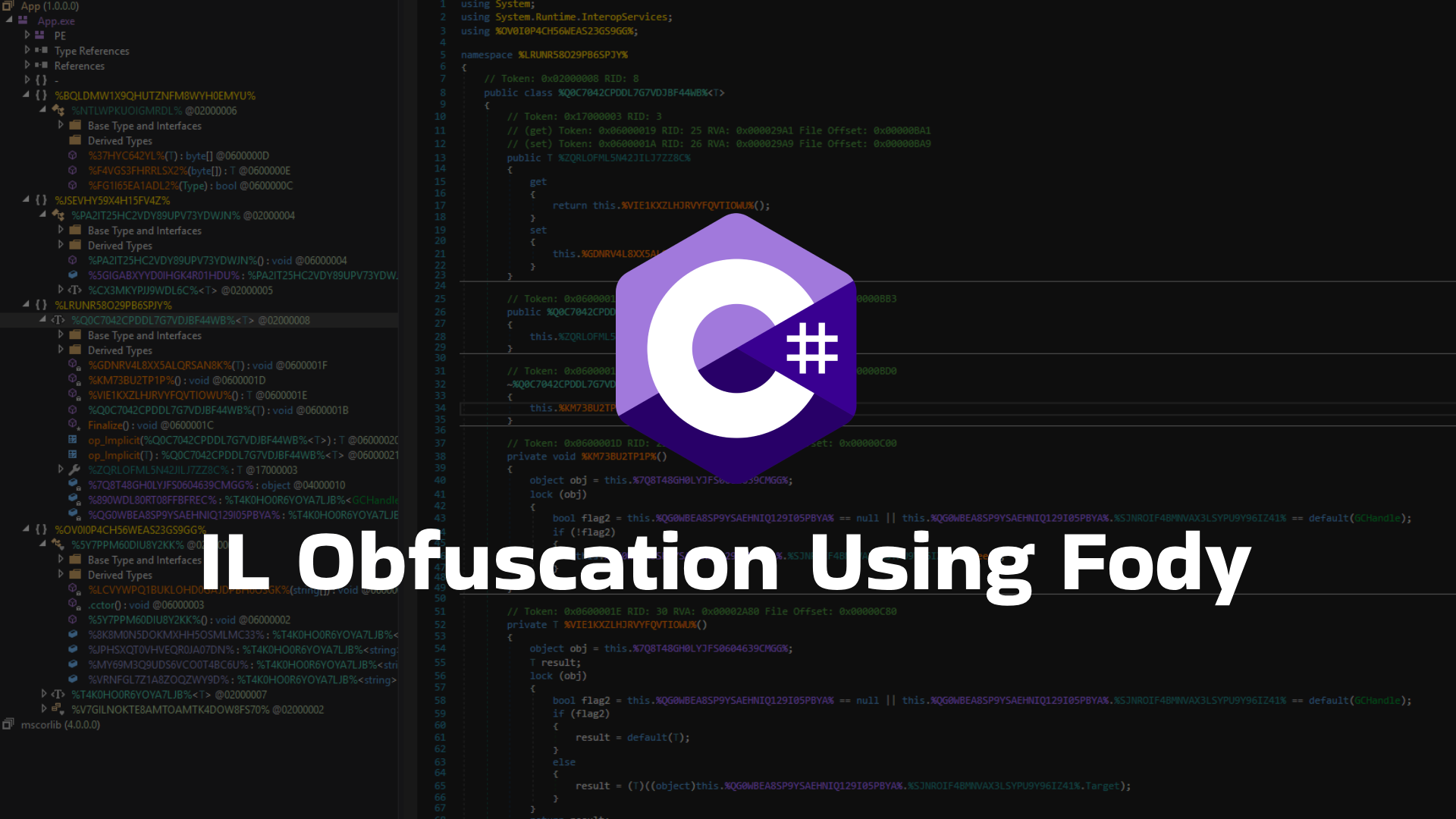 Creating a .NET IL Obfuscator Using Fody